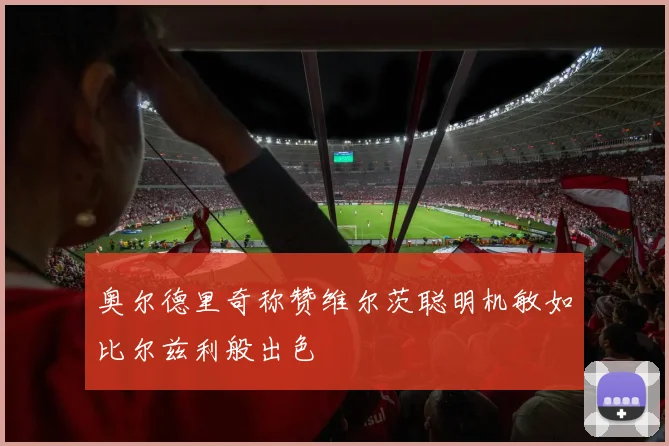 奥尔德里奇称赞维尔茨聪明机敏如比尔兹利般出色